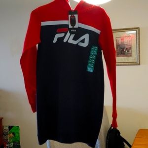 Fila hoodie dress